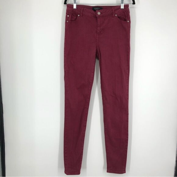 Liverpool Jeans Womens 10 The Skinny in Burnt Red - Picture 1 of 9